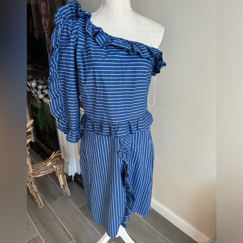 NWT Delfi Blue Steffi Dress - Size L